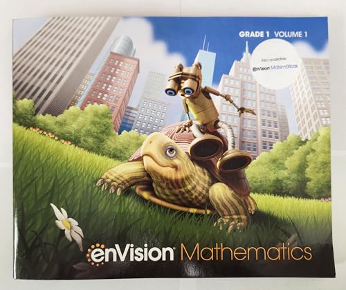 Stock image for enVision Mathematics, Grade 1, Volume 1, Topics 1-7: National Student Soft Text, Consumable (2020 Copyright) for sale by ~Bookworksonline~