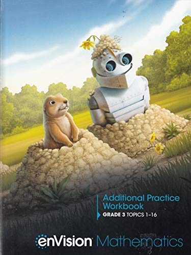 9780134953786: Envision Mathematics 2020 Additional Practice Workbook Grade 3