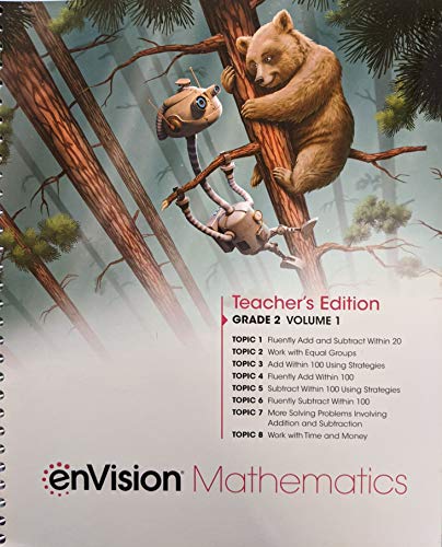 Stock image for enVision Mathematics 2020 National Teacher Edition Grade 2 Volume 1, c. 2020, 9780134953861, 013495386X for sale by Wonder Book