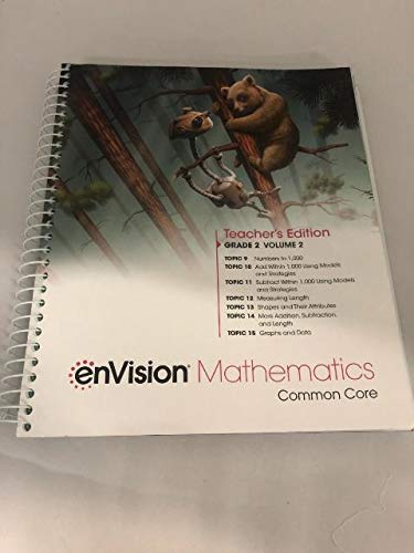 Stock image for enVision Mathematics 2020 Common Core Teacher Edition Grade 2 Volume 2, 9780134954882, 0134954882 for sale by New Legacy Books