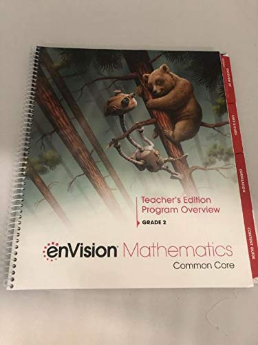 Imagen de archivo de enVision Mathematics Common Core Teacher's Edition Program Overview Grade 2 a la venta por Wonder Book