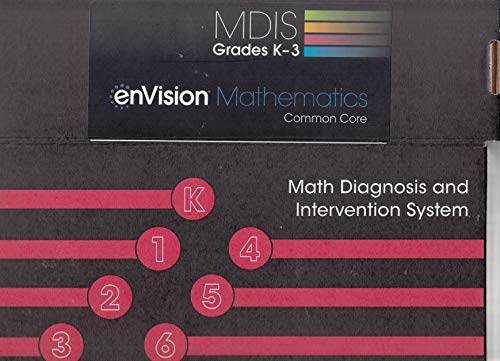 Stock image for enVision Mathematics 2020 Common Core Math Diagnosis & Intervention System Part 1 Grade K/3 for sale by TextbookRush