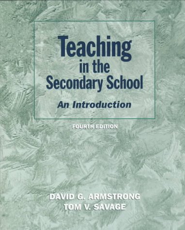 9780134964980: Teaching in the Secondary School: An Introduction