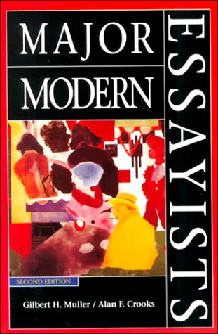 Beispielbild fr Major Modern Essayists (2nd Edition) zum Verkauf von SecondSale