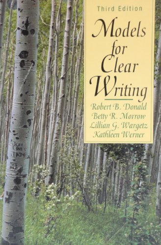 Stock image for Models for Clear Writing: Third Edition. for sale by The Parnassus BookShop