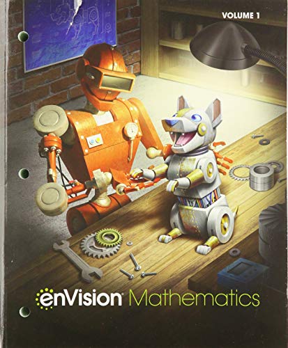 Stock image for enVision Mathematics, Grade 7, Volume 1, Topics 1-4: Student Soft WorkText, Consumable National Edition (2021 Copyright) for sale by ~Bookworksonline~