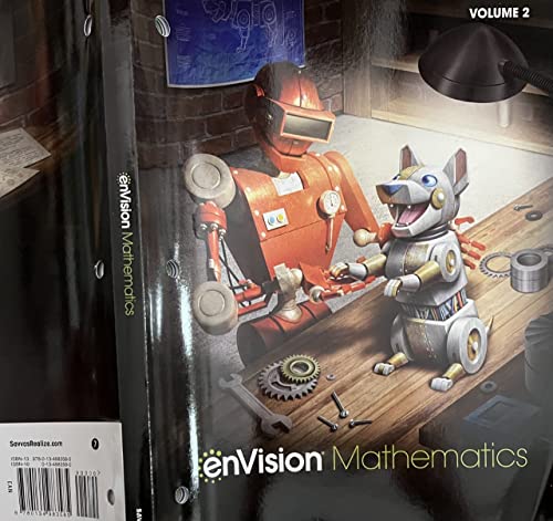 Stock image for enVision Mathematics, Grade 7, Volume 2: Student Soft WorkText, Consumable National Edition (2021 Copyright) for sale by ~Bookworksonline~