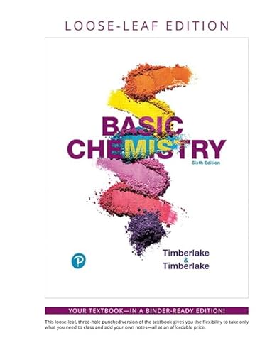 Stock image for Basic Chemistry (MasteringChemistry) for sale by BGV Books LLC