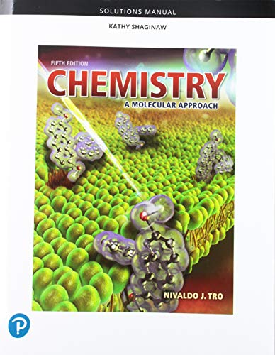 9780134989815: Chemistry: A Molecular Approach