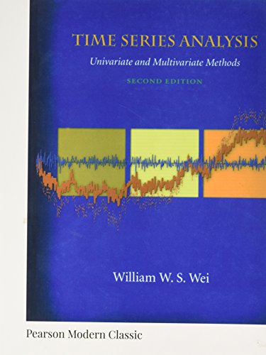 9780134995366: Time Series Analysis: Univariate and Multivariate Methods
