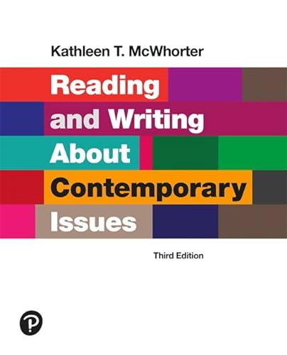 Stock image for Reading and Writing About Contemporary Issues: for sale by TextbookRush