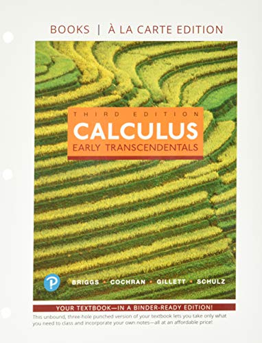 Beispielbild fr Calculus: Early Transcendentals, Books a la Carte, and MyLab Math with Pearson eText -- 24-Month Access Card Package (3rd Edition) zum Verkauf von SGS Trading Inc