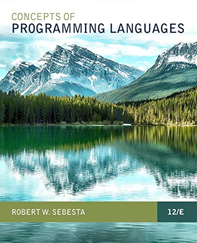 Stock image for Concepts of Programming Languages for sale by TextbookRush
