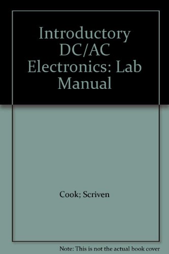 Stock image for Introductory DC/AC Electronics: Lab Manual for sale by gigabooks