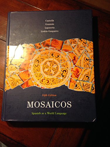Imagen de archivo de Mosaicos: Spanish as a World Language, 5th Edition a la venta por Gulf Coast Books