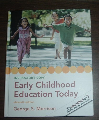 9780135003336: Early Childhood Education Today (Instructor's Copy) [Hardcover] by Morrison, ...