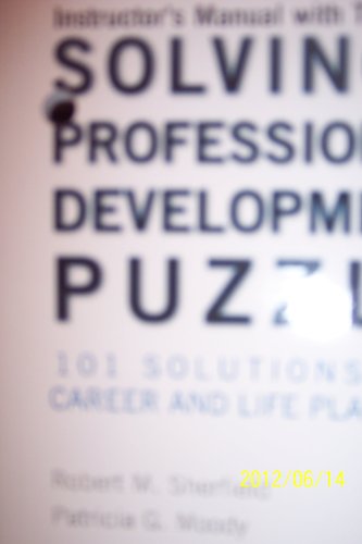 9780135003770: solving the professional development puzzle-101 so