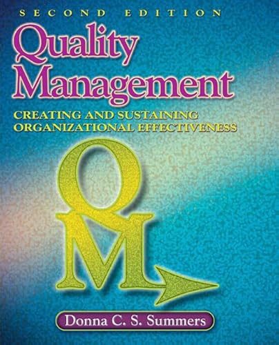 Imagen de archivo de Quality Management (2nd Edition) a la venta por BooksRun