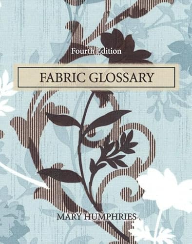 9780135005972: Fabric Glossary (4th Edition)