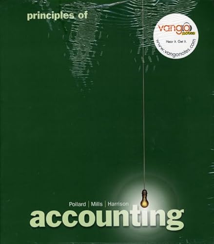 9780135006016: Principles of Accounting & VangoNotes Package