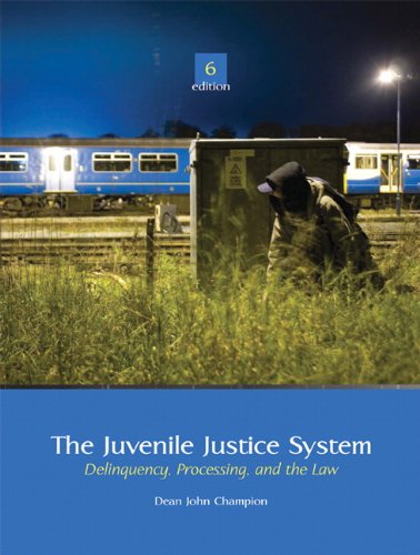 Beispielbild fr The Juvenile Justice System: Delinquency, Processing, and the Law (6th Edition) zum Verkauf von Wonder Book