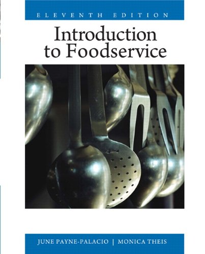 Beispielbild fr Introduction to Foodservice zum Verkauf von Anybook.com