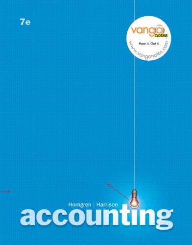 Accounting ch 1-13 Value Pack (includes Study Guide Chapters 1-13 & CD & MyAccountingLab with E-Book Student Access ) (9780135009871) by Horngren, Charles T.