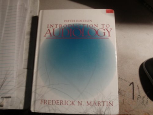 9780135010570: Introduction to Audiology