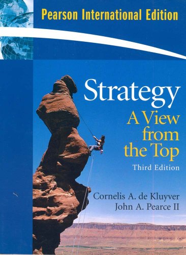 9780135013199: Strategy: A View From The Top: International Edition