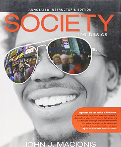 9780135018613: Society: The Basics, Annotated Instructor's Edition