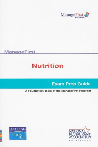 Beispielbild fr Nutrition Exam Prep Guide zum Verkauf von ThriftBooks-Dallas