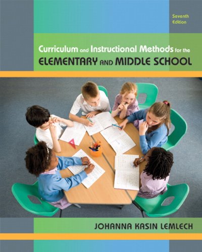 Stock image for Curriculum and Instructional Methods for the Elementary and Middle School for sale by Better World Books