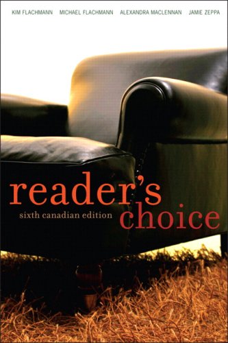 9780135022641: Reader's Choice (Canadian Ed) 6th