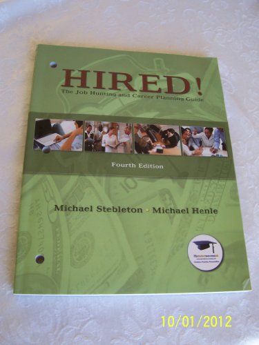 9780135023259: Hired!: The Job Hunting and Career Planning Guide