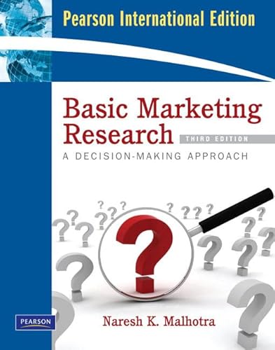9780135024140: Basic Marketing Research: International Edition