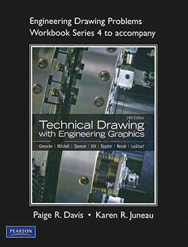 Stock image for Engineering Drawing Problems Workbook Series 4 for Technical Drawing with Engineering Graphics for sale by ThriftBooks-Atlanta