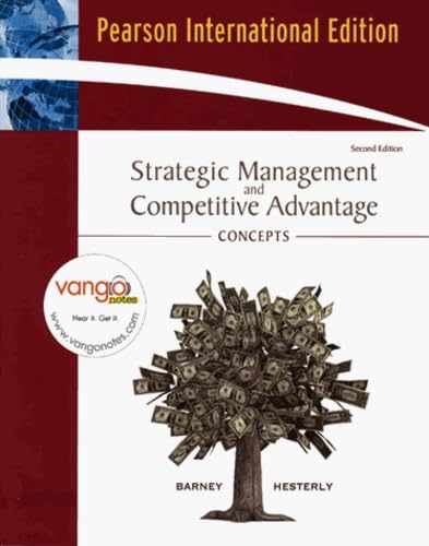 Stock image for Strategic Management and Competitive Advantage: Concepts for sale by Ammareal