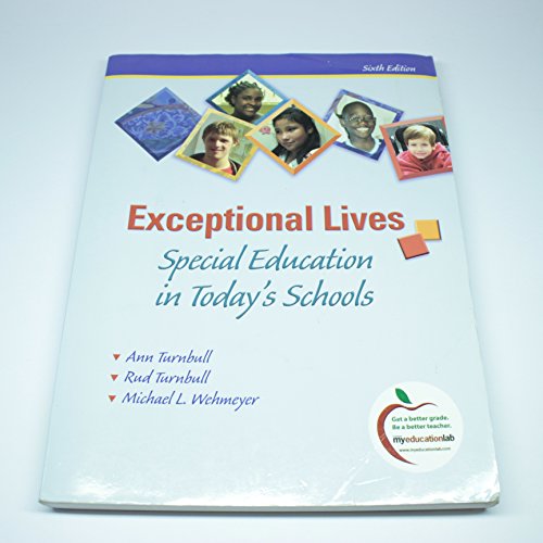 Beispielbild fr Exceptional Lives : Special Education in Today's Schools zum Verkauf von Better World Books