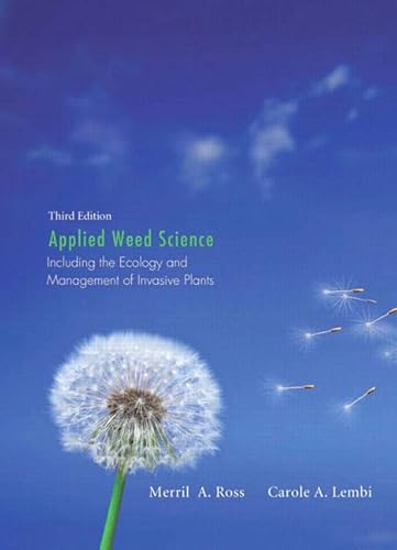 9780135028148: Applied Weed Science: Including the Ecology and Management of Invasive Plants