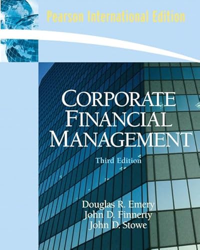 Beispielbild fr Corporate Financial Management zum Verkauf von Majestic Books