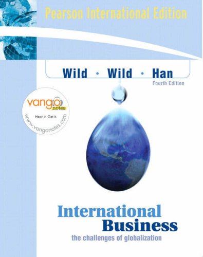 9780135032817: International Business: The Challenges of Globalization: International Edition