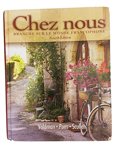 Stock image for Chez Nous: Branche Sur Le Monde Francophone (French Edition) for sale by Orion Tech