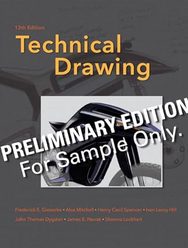 9780135033777: Technical Drawing Preliminary Edition