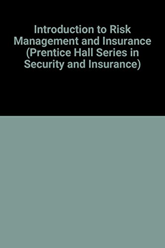 9780135039052: Introduction to Risk Management and Insurance