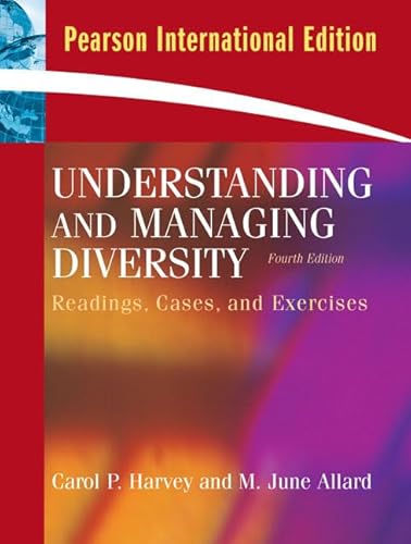 Imagen de archivo de Understanding and Managing Diversity: International Edition a la venta por Ammareal