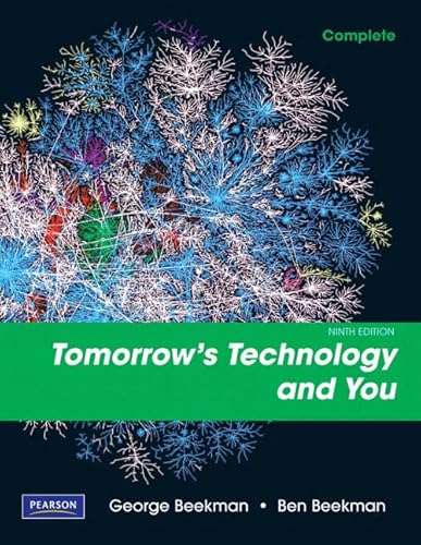 Imagen de archivo de Tomorrow's Technology and You a la venta por BookHolders