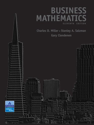 Stock image for Business Mathematics Value Package (includes MyMathLab/MyStatLab Student Access) (11th Edition) for sale by HPB-Red