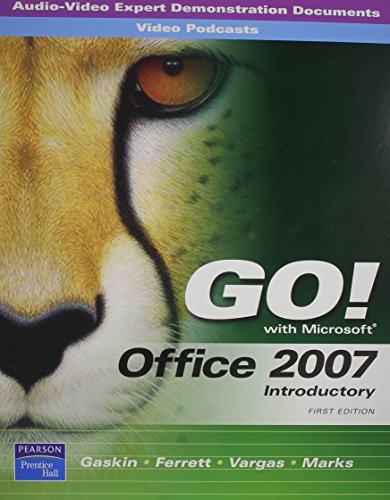 Stock image for Go! Office 2007 Introductory AV-EDDs and Podcasts for sale by SecondSale