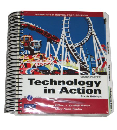 9780135046258: Complete Technology in Action 6th Edition [Paperback]