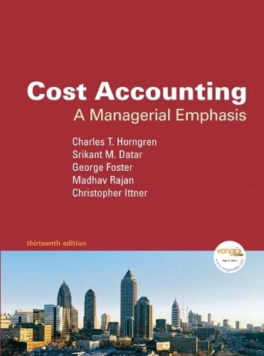 9780135046340: Cost Accounting and MyAcctgLab Access Code Package: A Managerial Emphasis